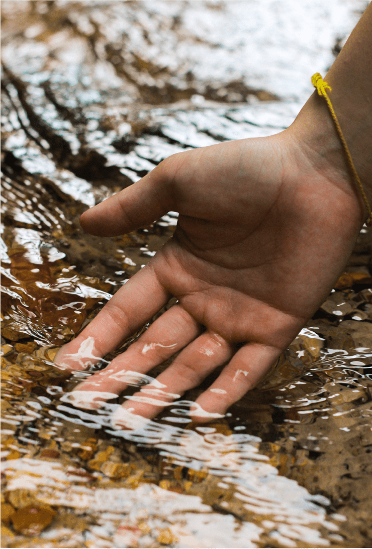 Água é fonte de bem estar