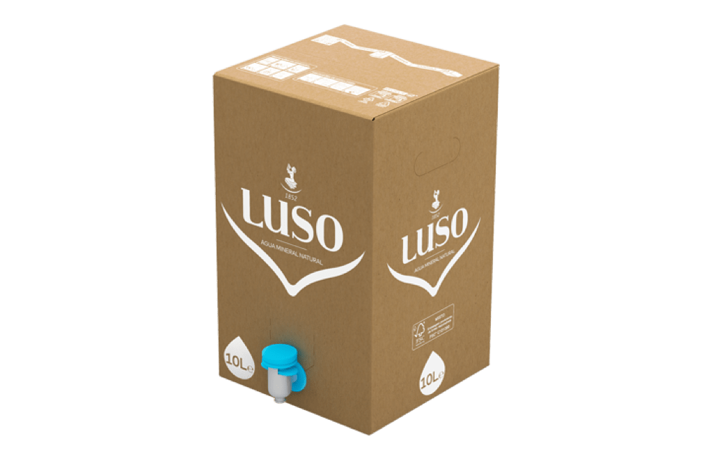 História da água: Caixa Cartão 10L